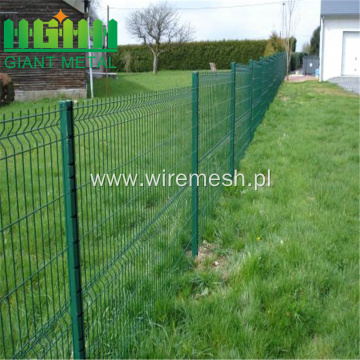 Curve Corrosion Resistance Bending Welded Colorful  Fence